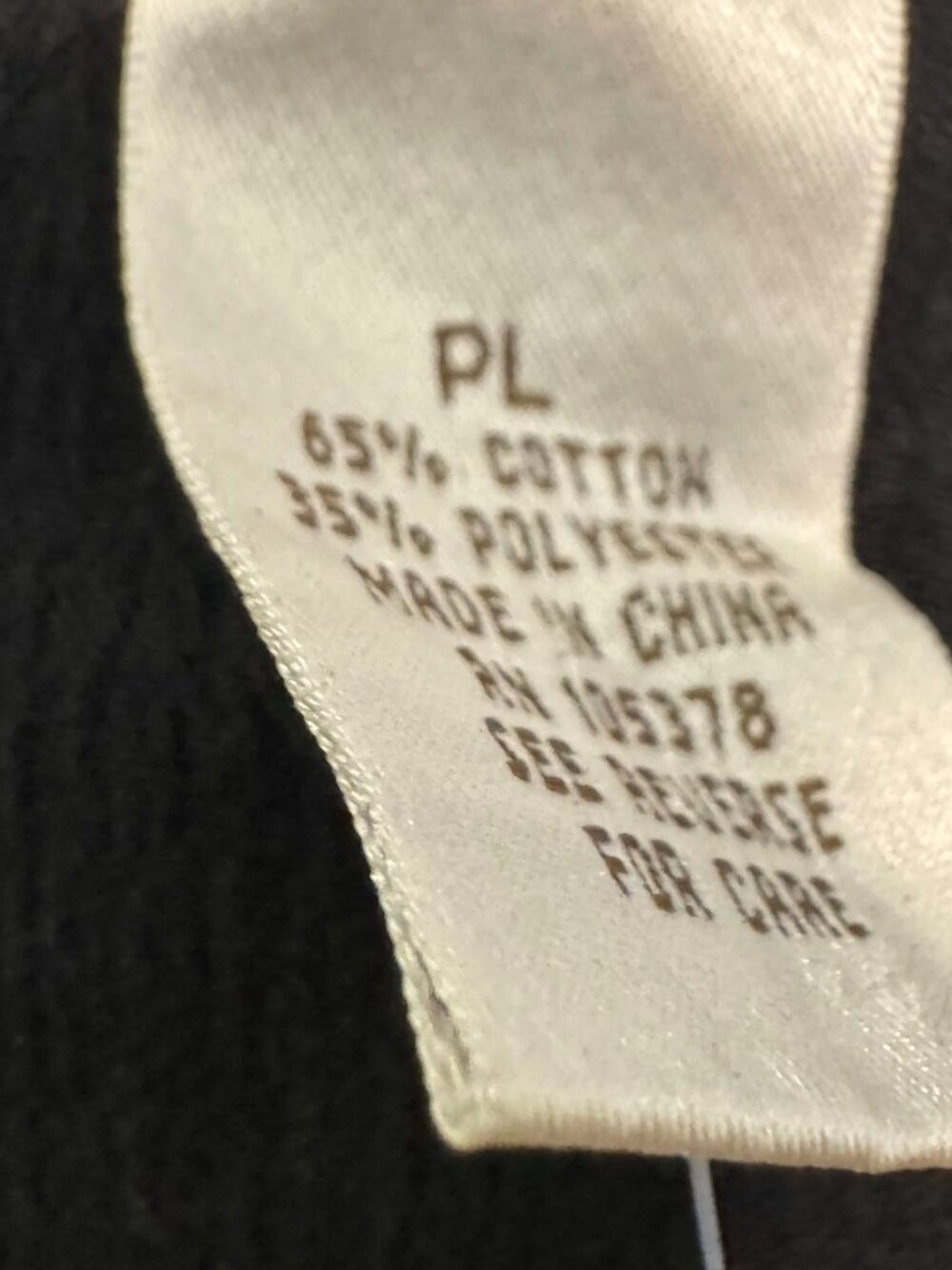 Drapers & Damons Black Button-Up Short Sleeve Top PL NWOT - Picture 5 of 7